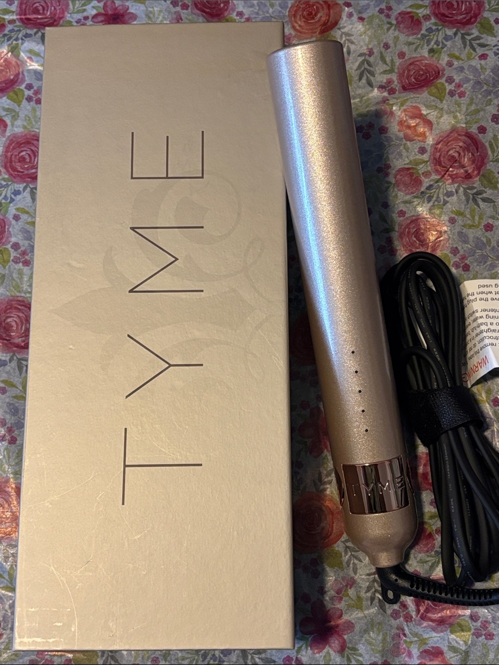 TYME Iron Pro Hair Curler and Straightener